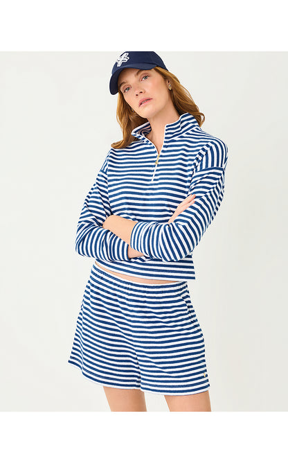 AMARIS PULLOVER, STARLIGHT NAVY ST TROPEZ STRIPE