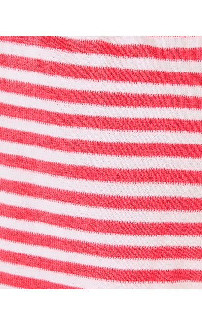 PEPPI HIGH RISE SHORT, CANE CORAL ST TROPEZ STRIPE