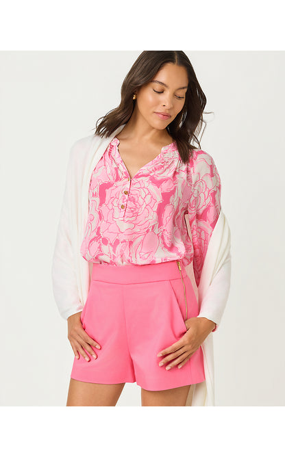 SARISSA STRETCH SHORT, CONFETTI PINK