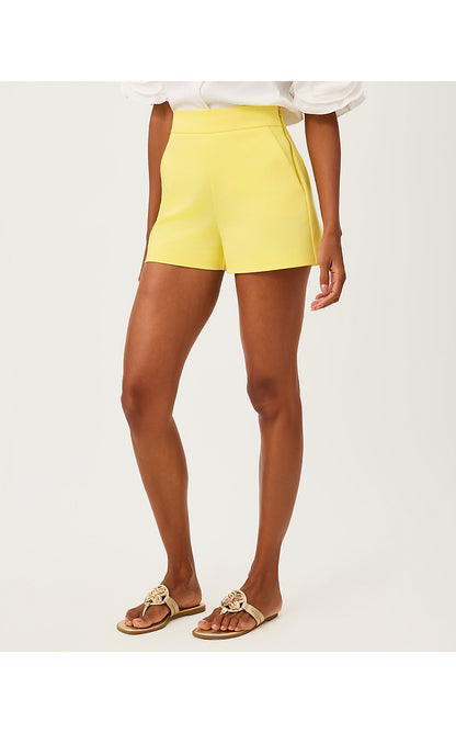 SARISSA STRETCH SHORT, FINCH YELLOW