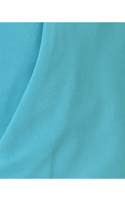 SARISSA STRETCH SHORT, TURQUOISE TIDE