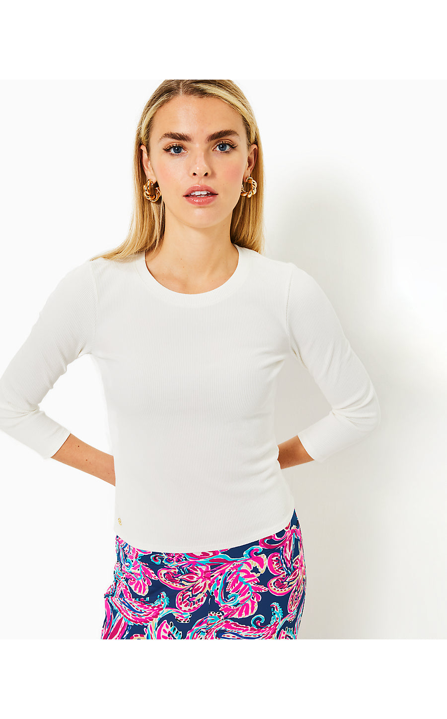ALANS KNIT TOP, COCONUT