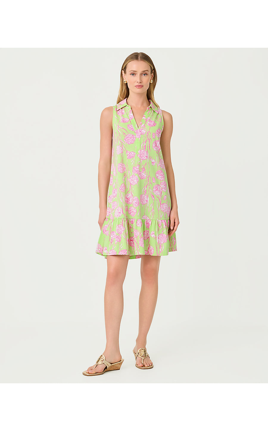 RIEGAN DRESS, PISTACHIO MACARON ALINA