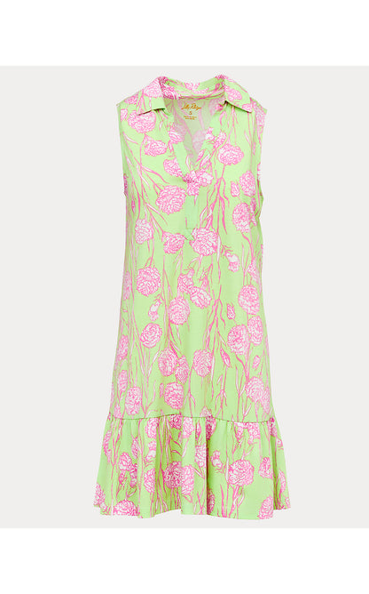 RIEGAN DRESS, PISTACHIO MACARON ALINA
