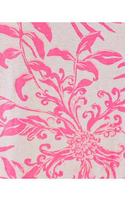 RIEGAN DRESS, ROUSSEAU PINK GLISTEN IN THE SUN
