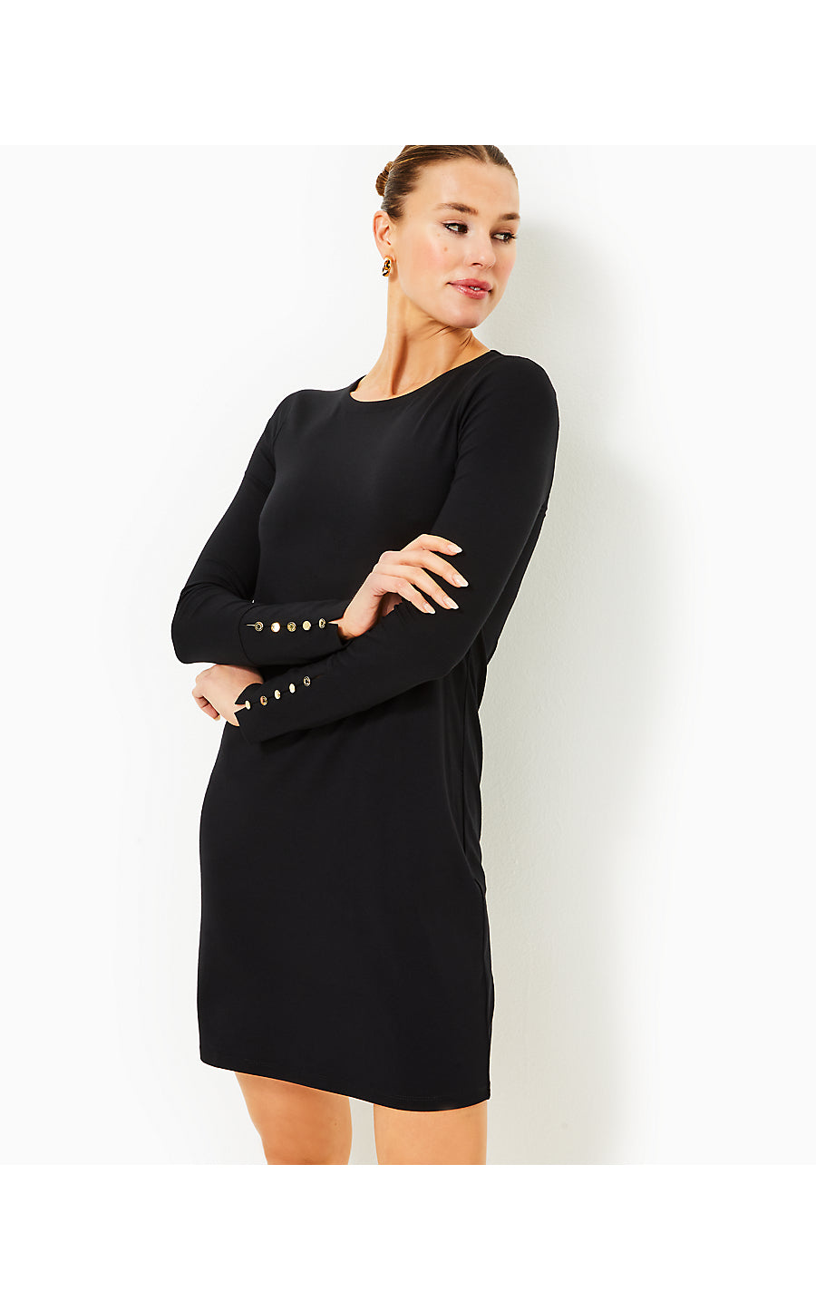 ELLIS UPF 50+ DRESS, NOIR