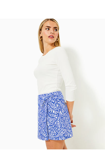 ALYSIA MINI SKORT, MARTINIQUE BLUE ZEE BEBE