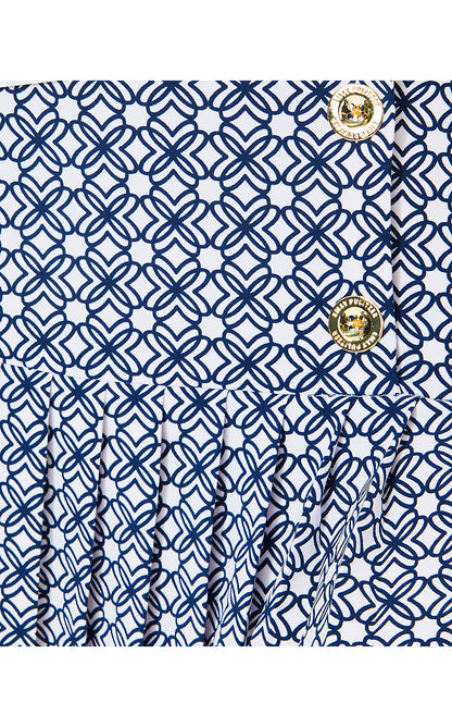 MALOU SKORT UPF 50+, LOW TIDE NAVY X RESORT WHITE BUTTERFLY PATTERN