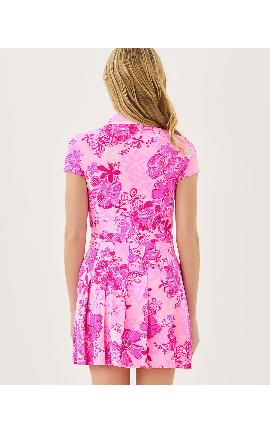 ALONA DRESS UPF 50+, PARIGI PINK SUPPORTING SQUAD