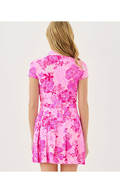 ALONA DRESS UPF 50+, PARIGI PINK SUPPORTING SQUAD