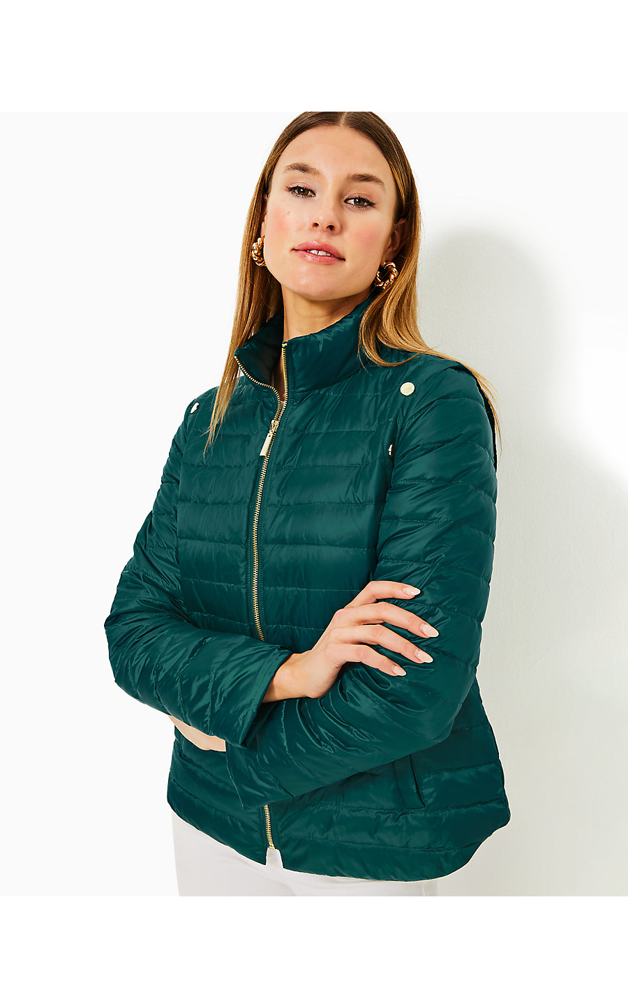 TENNA JACKET, VILLA GREEN