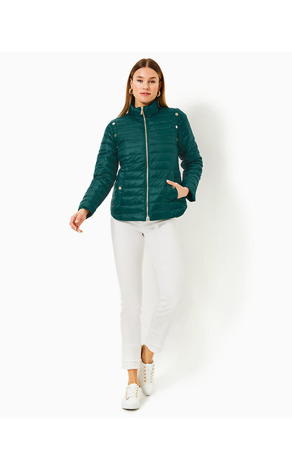 TENNA JACKET, VILLA GREEN