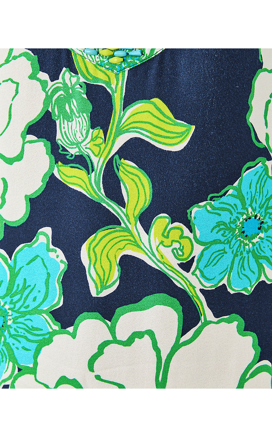 IRELLA MAXI CAFTAN DRESS, LOW TIDE NAVY OVERSIZED GO BIG