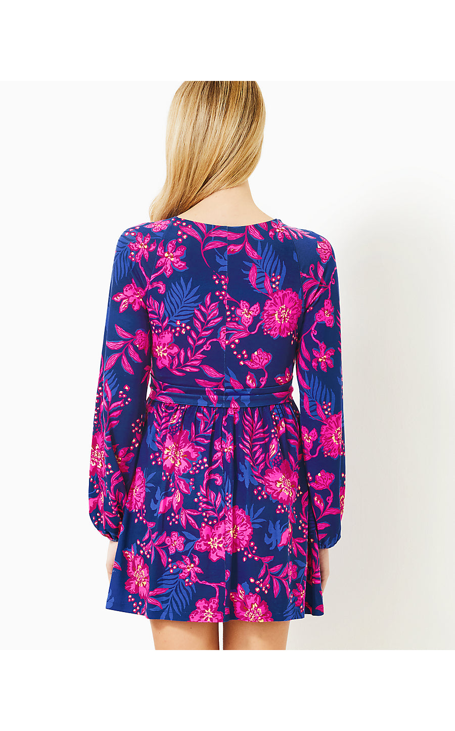 LORALEI SKIRTED ROMPER, BLUE MED NEVER ENDING SUMMER