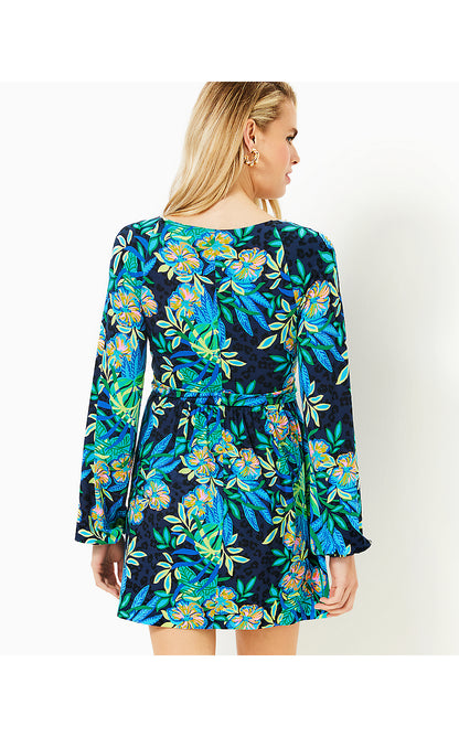 LORALEI SKIRTED ROMPER, MULTI THE HOTTEST SPOT