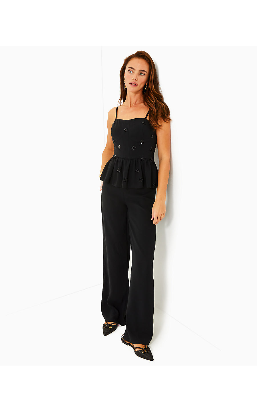 LUELLA SLEEVELESS JUMPSUIT, NOIR