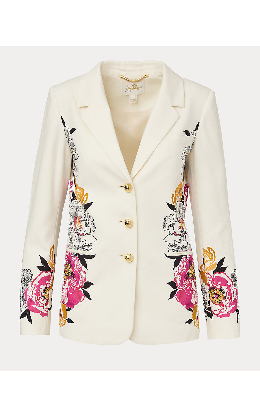 AMRYN BLAZER, COCONUT PEONY PERFECTION ENGINEERED BLAZER