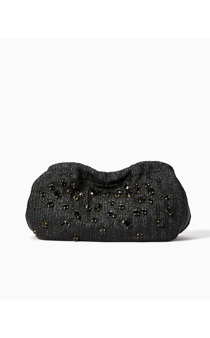 LOLAMIE CLUTCH, NOIR