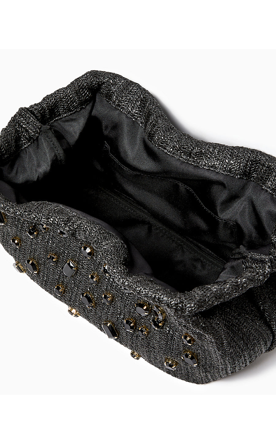 LOLAMIE CLUTCH, NOIR