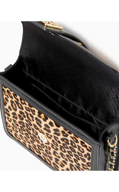 DOBSON CROSSBODY, MULTI LEOPARD HAIRCALF