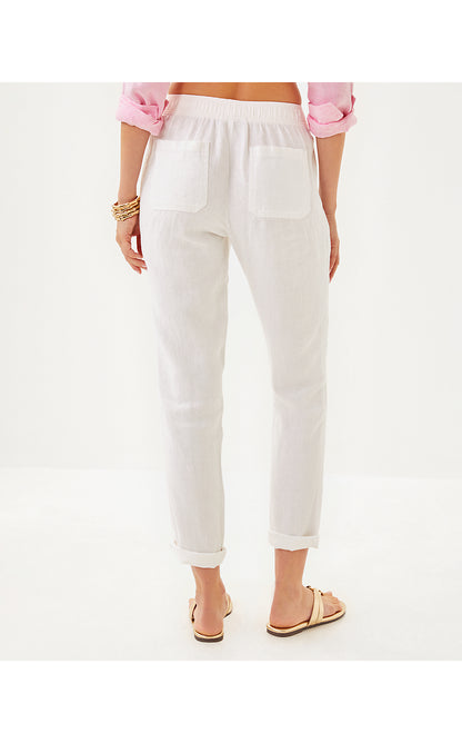 TARON PANT, RESORT WHITE