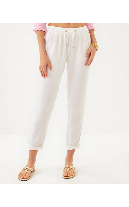 TARON PANT, RESORT WHITE