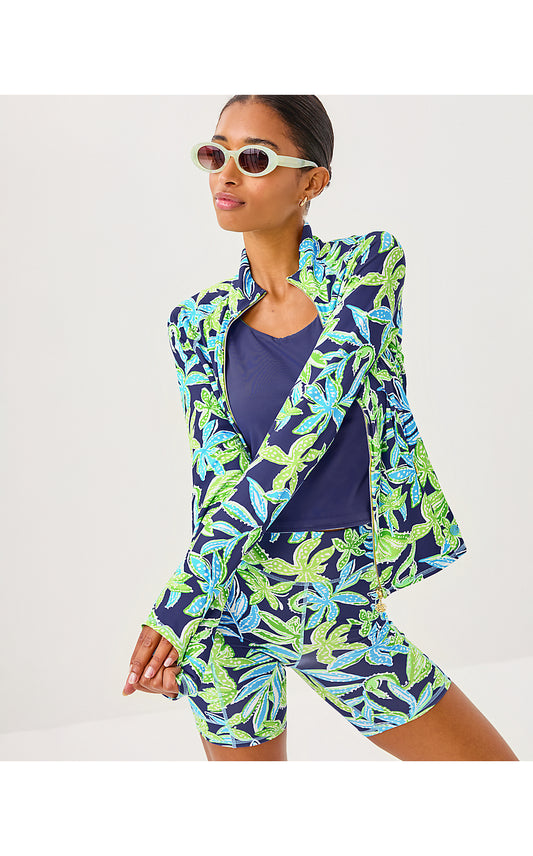 BREAKER JACKET UPF 50+, SAPPHIRE POOL TROPICAL TANGO