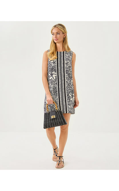 EDITA SHIFT, ONYX LOTS TO SPOT ENGINEERED WOVEN SHIFT