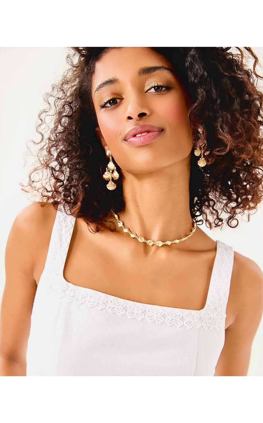 ISLEEN SKIRTED ROMPER, RESORT WHITE