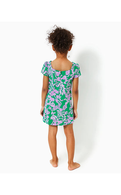 MINI MONTREY DRESS, BRAZILIAN GREEN SALTY SANDBAR