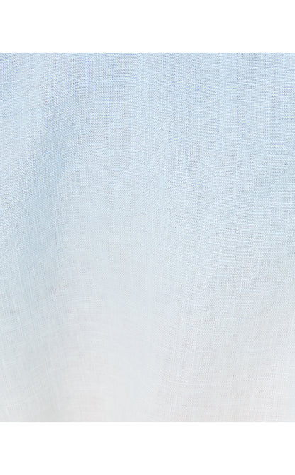 DRESHER BUTTON DOWN ROMPER, CHAMBRAY TINT OMBRE DIP DYE