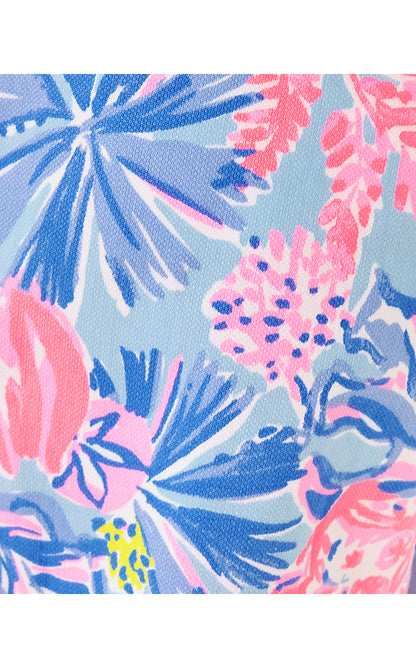 CALLAHAN STRETCH SHORT, MULTI ELEPHANT SPLASH