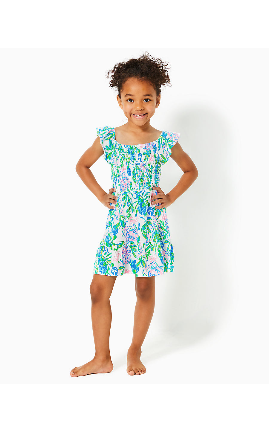MINI JILLY DRESS, RESORT WHITE JUST A PINCH