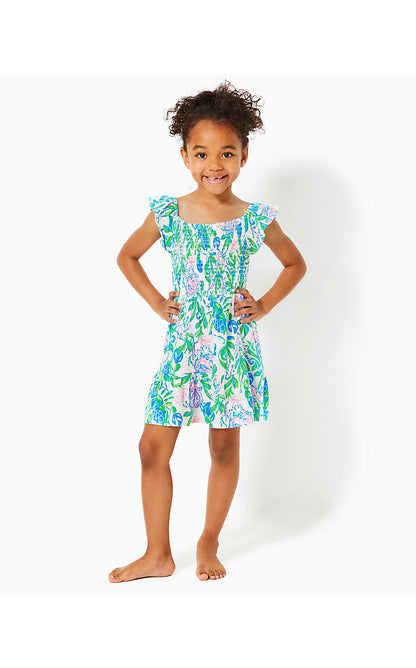 MINI JILLY DRESS, RESORT WHITE JUST A PINCH