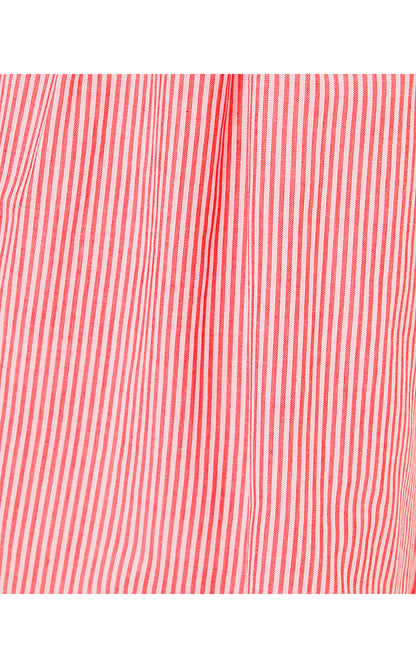 MINI HAYLAN DRESS, MIZNER RED SEASIDE STRIPE