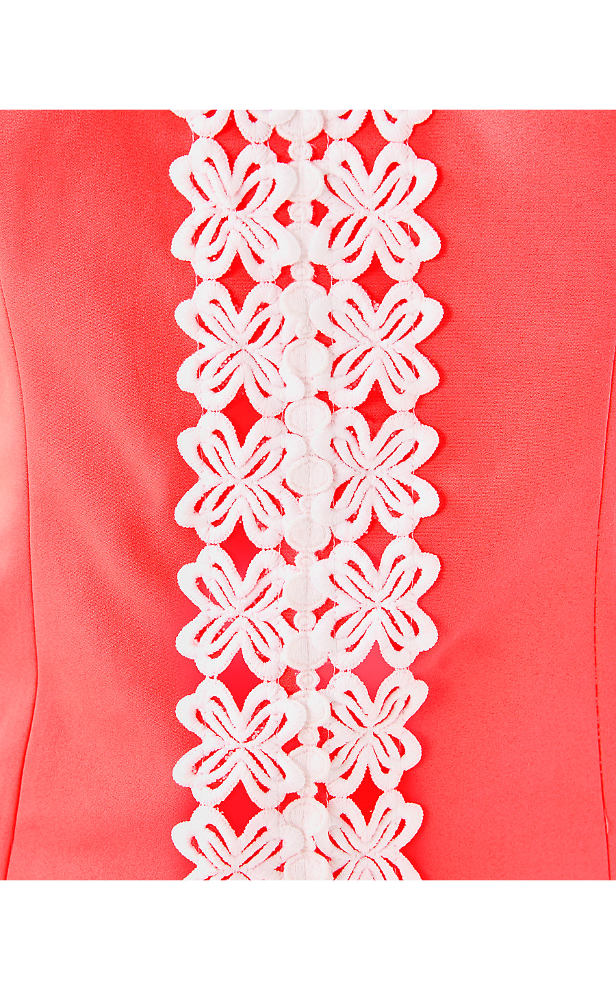 SHELLI STRETCH TOP, CANE CORAL