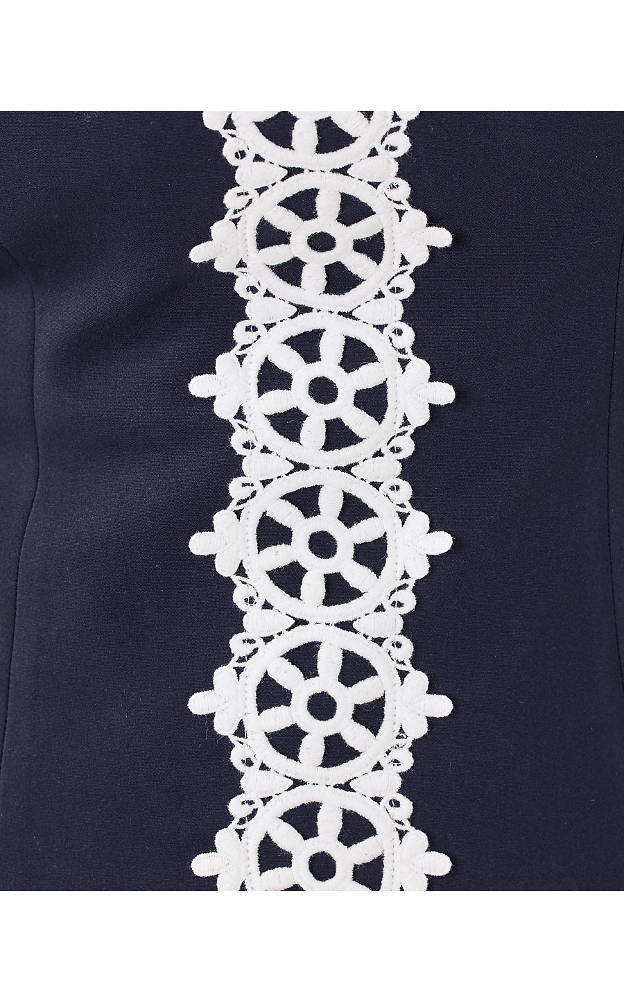 SHELLI STRETCH TOP, TRUE NAVY