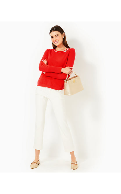 MORGEN SWEATER, ROCOCO RED