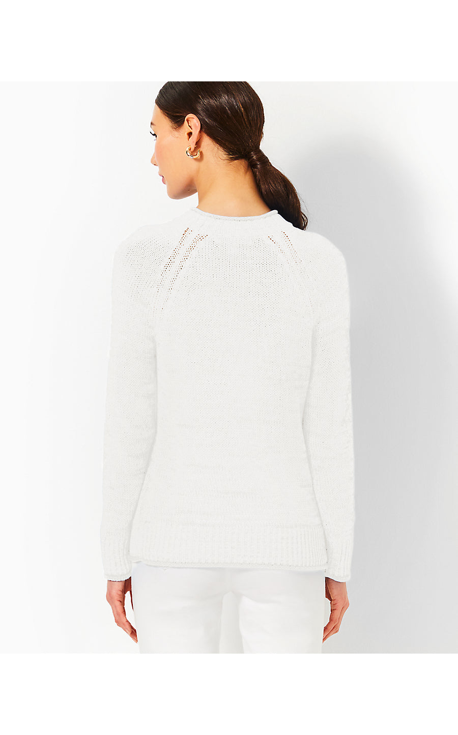 DEBA SWEATER, RESORT WHITE