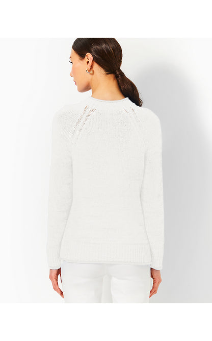 DEBA SWEATER, RESORT WHITE