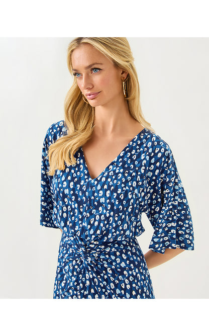 ADALYN DRESS, STARLIGHT NAVY YOURE AN ANIMAL