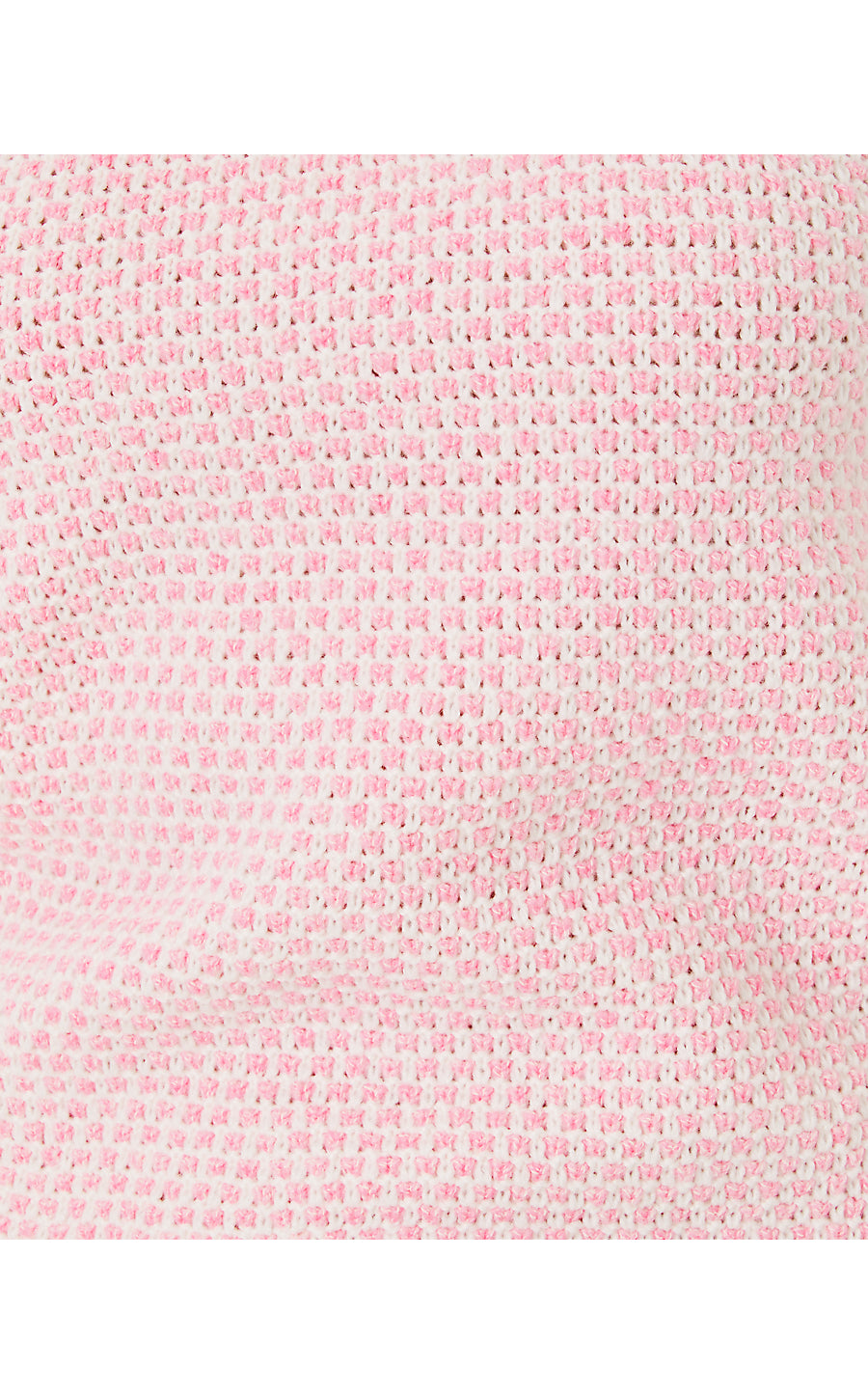 CAVAN SWEATER SET, HEATHERED CONCH SHELL PINK COASTAL CHECK