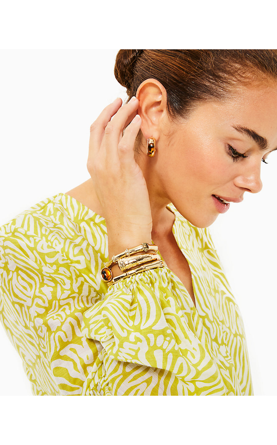 TROPICAL RENDEZVOUS BRACELET, BROWN TORTOISE