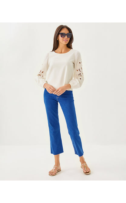 ISLEY KNIT TOP, COCONUT