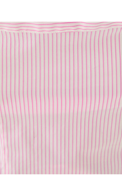 THE TIE LILLY SHIRT, CONCH SHELL PINK SHADOW SHIRTING STRIPE