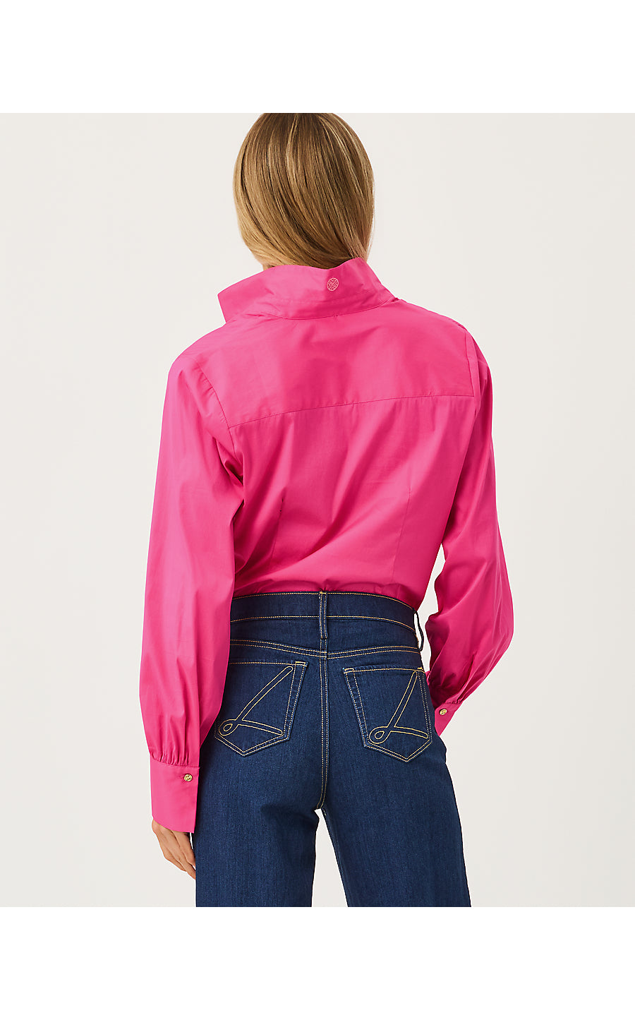 THE TIE LILLY SHIRT, PINK ASTER