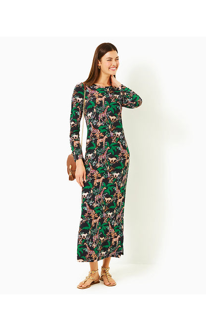 MARYLANE UPF 50+ MAXI DRESS, MULTI DANCING IN THE MOONLIGHT