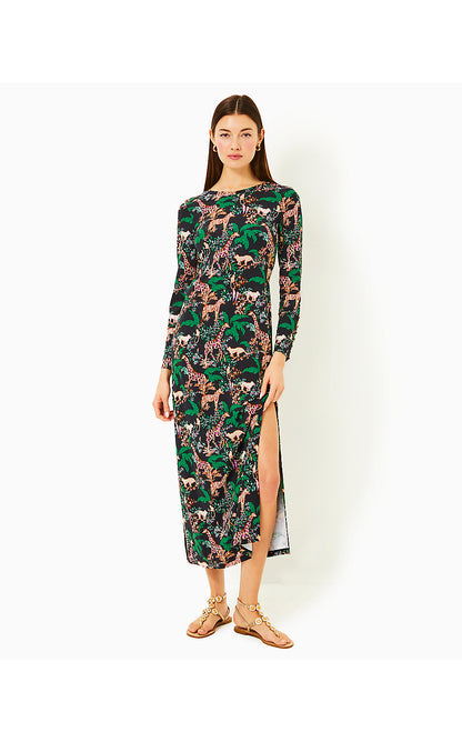 MARYLANE UPF 50+ MAXI DRESS, MULTI DANCING IN THE MOONLIGHT
