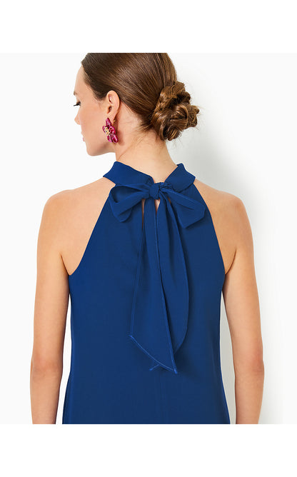 ALARIC MAXI DRESS, BLUE MED