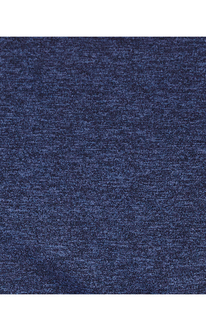 NEVIA UPF 50+ WRAP, HEATHERED MED BLUE X NOIR